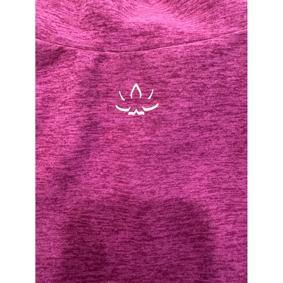 Beyond Yoga Spacedye Captivating Turtleneck Top - Aubergine Beet Size S - Picture 6 of 7